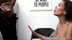 Play Jada Kai's Hardcore Pussy Pounding: A Teen Shoplifter's Wild Facial and Deepthroat Adventure